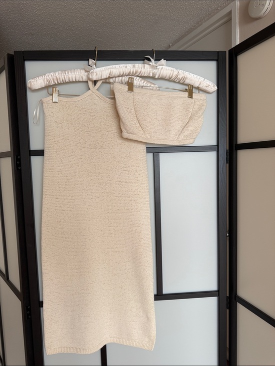 cult gaia Dresses & Skirts - Cult Gaia Matching Knit Set - Midi Skirt & Tube Top - XS